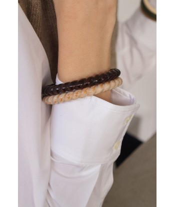 Bracelet Torsade Cacao les ctes