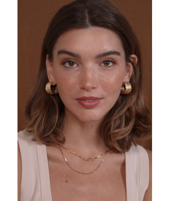 Boucles d'oreilles Aure brillant des détails fins