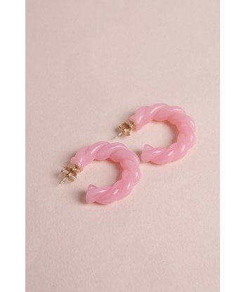 Boucles d'oreilles Roma - Baby pink le concept de la Pate a emporter 